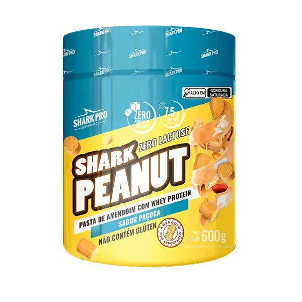 Shark Peanut Zero Lactose 600g - Shark Pro