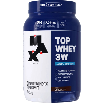 Top Whey 3W + Performance - Max Titanium