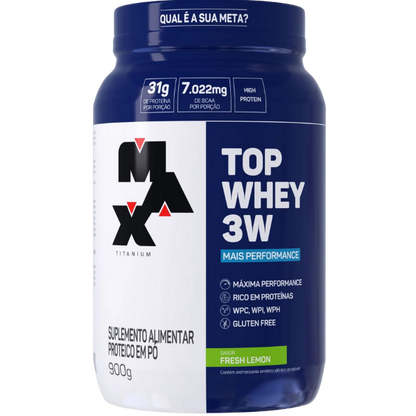Top Whey 3W + Performance - Max Titanium
