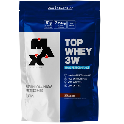 Top Whey 3W + Performance - Max Titanium