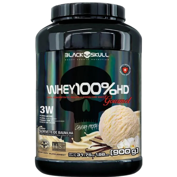 Whey 3W 100% HD Gourmet - Black Skull