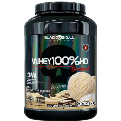 Whey 3W 100% HD Gourmet - Black Skull