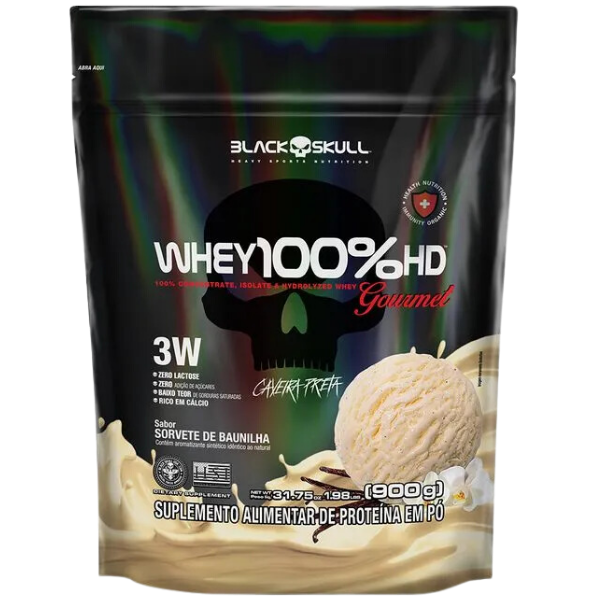 Whey 3W 100% HD Gourmet - Black Skull