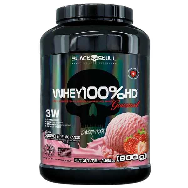 Whey 3W 100% HD Gourmet - Black Skull
