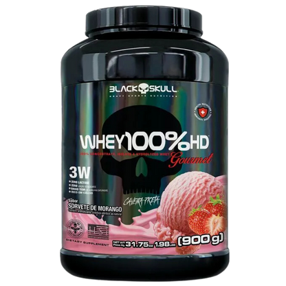 Whey 3W 100% HD Gourmet - Black Skull
