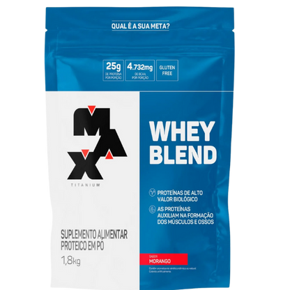 Whey Blend Nova Fórmula - Max Titanium