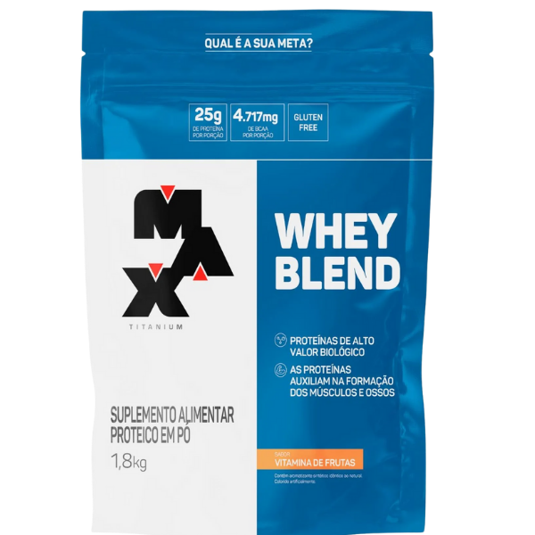 Whey Blend Nova Fórmula - Max Titanium