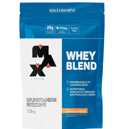 Whey Blend Nova Fórmula - Max Titanium