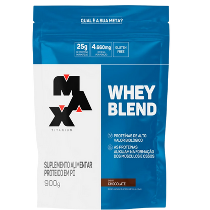 Whey Blend Nova Fórmula - Max Titanium