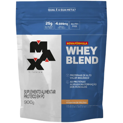 Whey Blend Nova Fórmula - Max Titanium