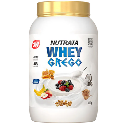 Whey Grego 3W Pote 900g - Nutrata