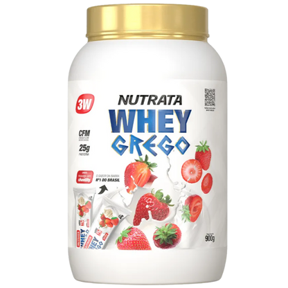 Whey Grego 3W Pote 900g - Nutrata