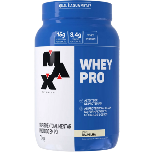 Whey Pro 1Kg - Max Titanium
