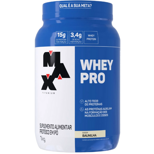 Whey Pro 1Kg - Max Titanium