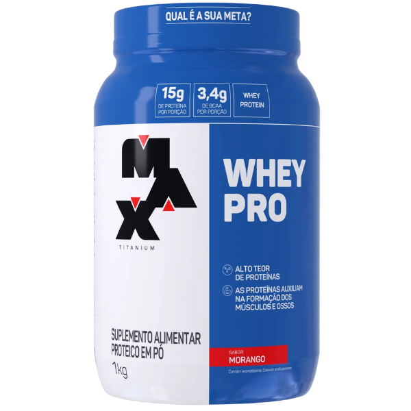 Whey Pro 1Kg - Max Titanium