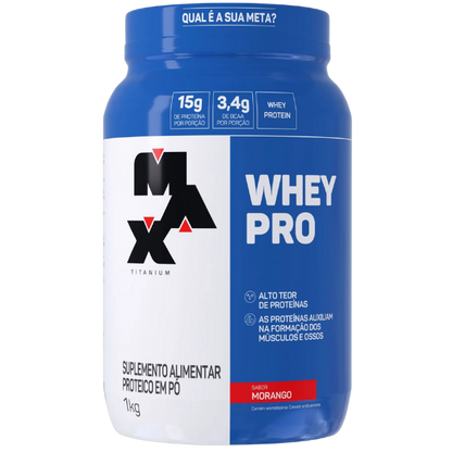 Whey Pro 1Kg - Max Titanium