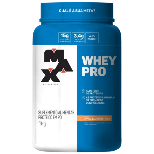 Whey Pro 1Kg - Max Titanium