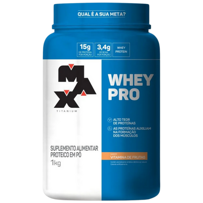 Whey Pro 1Kg - Max Titanium