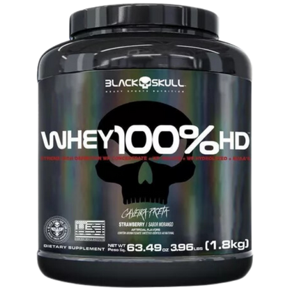 Whey 3W 100% HD - Black Skull