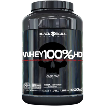 Whey 3W 100% HD - Black Skull