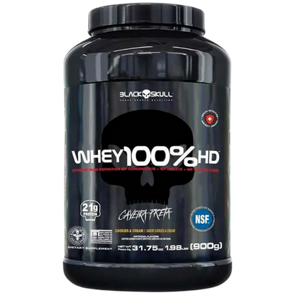 Whey 3W 100% HD - Black Skull