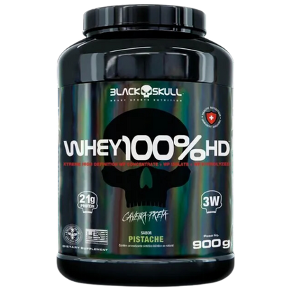 Whey 3W 100% HD - Black Skull