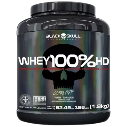Whey 3W 100% HD - Black Skull