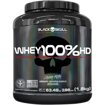 Whey 3W 100% HD - Black Skull