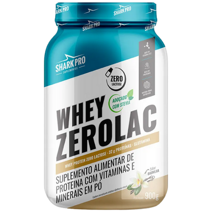 Whey Zero Lac Pote 900g - Shark Pro