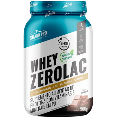 Whey Zero Lac Pote 900g - Shark Pro