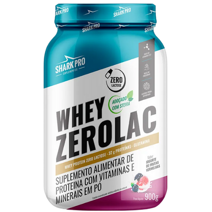 Whey Zero Lac Pote 900g - Shark Pro