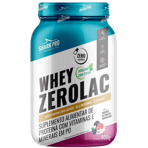 Whey Zero Lac Pote 900g - Shark Pro