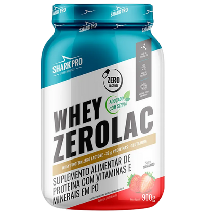 Whey Zero Lac Pote 900g - Shark Pro