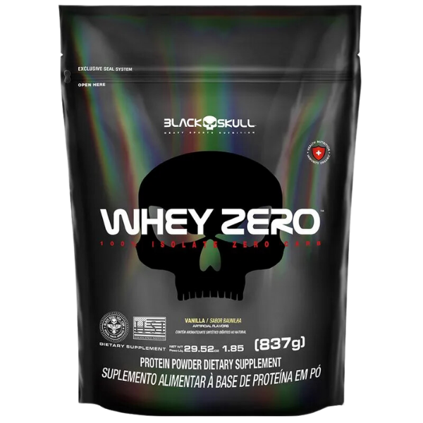 Whey Zero (Whey Protein Isolado) - Black Skull