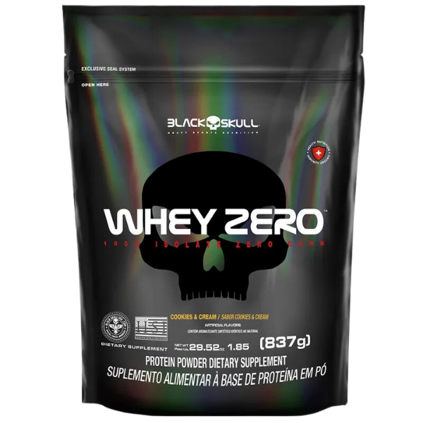 Whey Zero (Whey Protein Isolado) - Black Skull